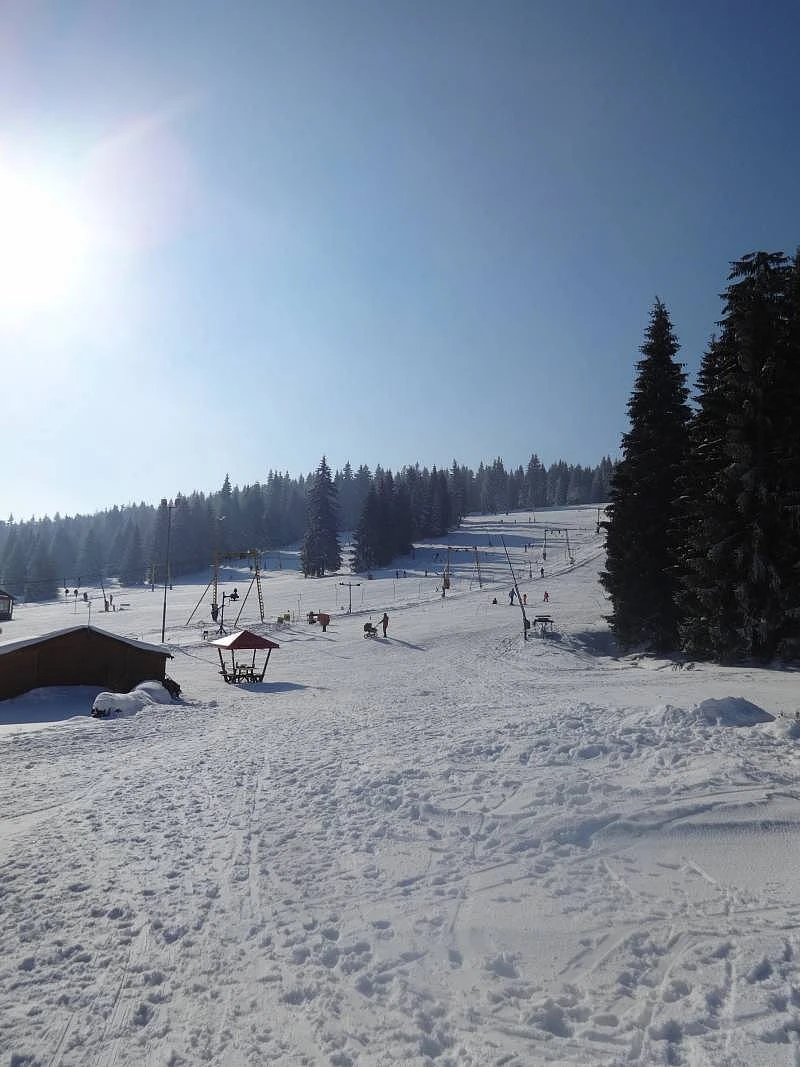 Modrá chalupa u sjezdovky - Pernink