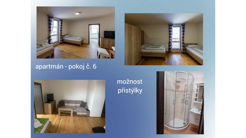 Rodinný apartmán – pokoj č. 6