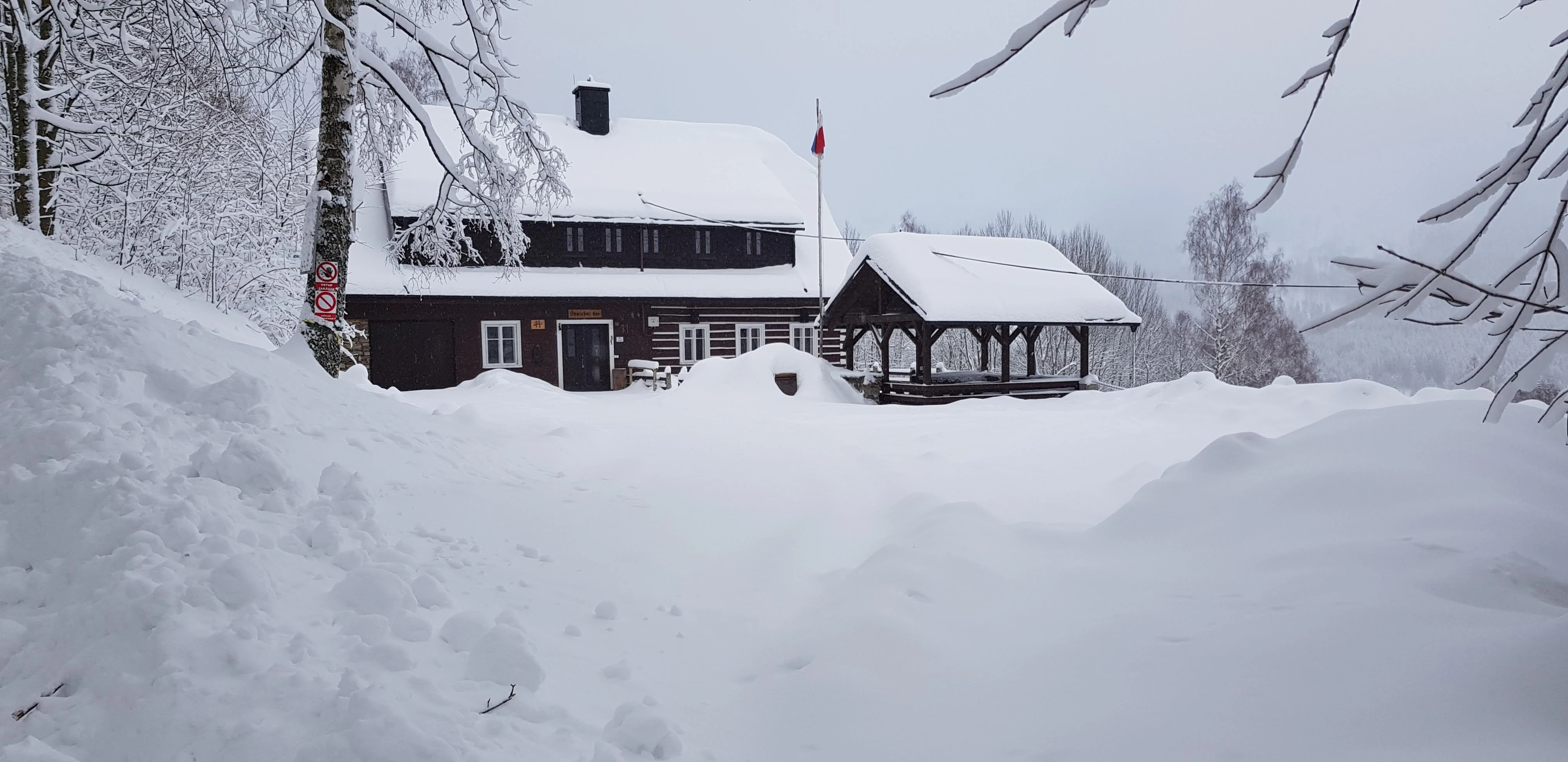 Chalupa Svatební dar - Dolní Morava - Horní Morava