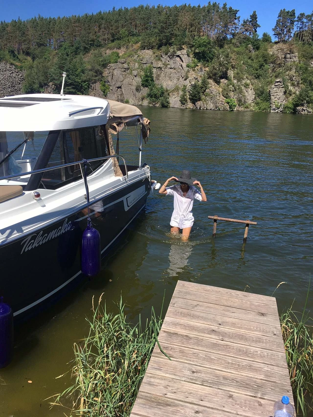 Chata přímo u vody Slapská přehrada 2 - Hřiměždice