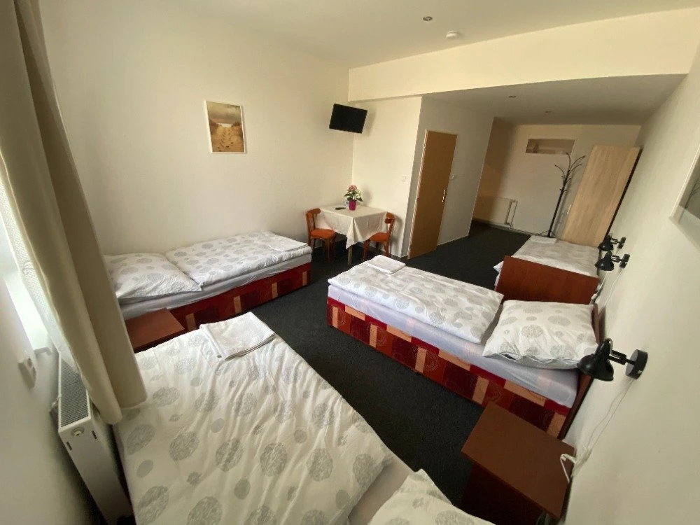 Čtyřlůžkový pokoj