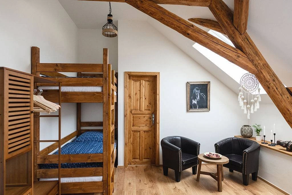 Pokoj Beránek — pro kamarády nebo rodiny (až 4 osoby)