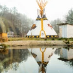 Týpí Bizon — pro partu nebo rodiny (až 8 osob)