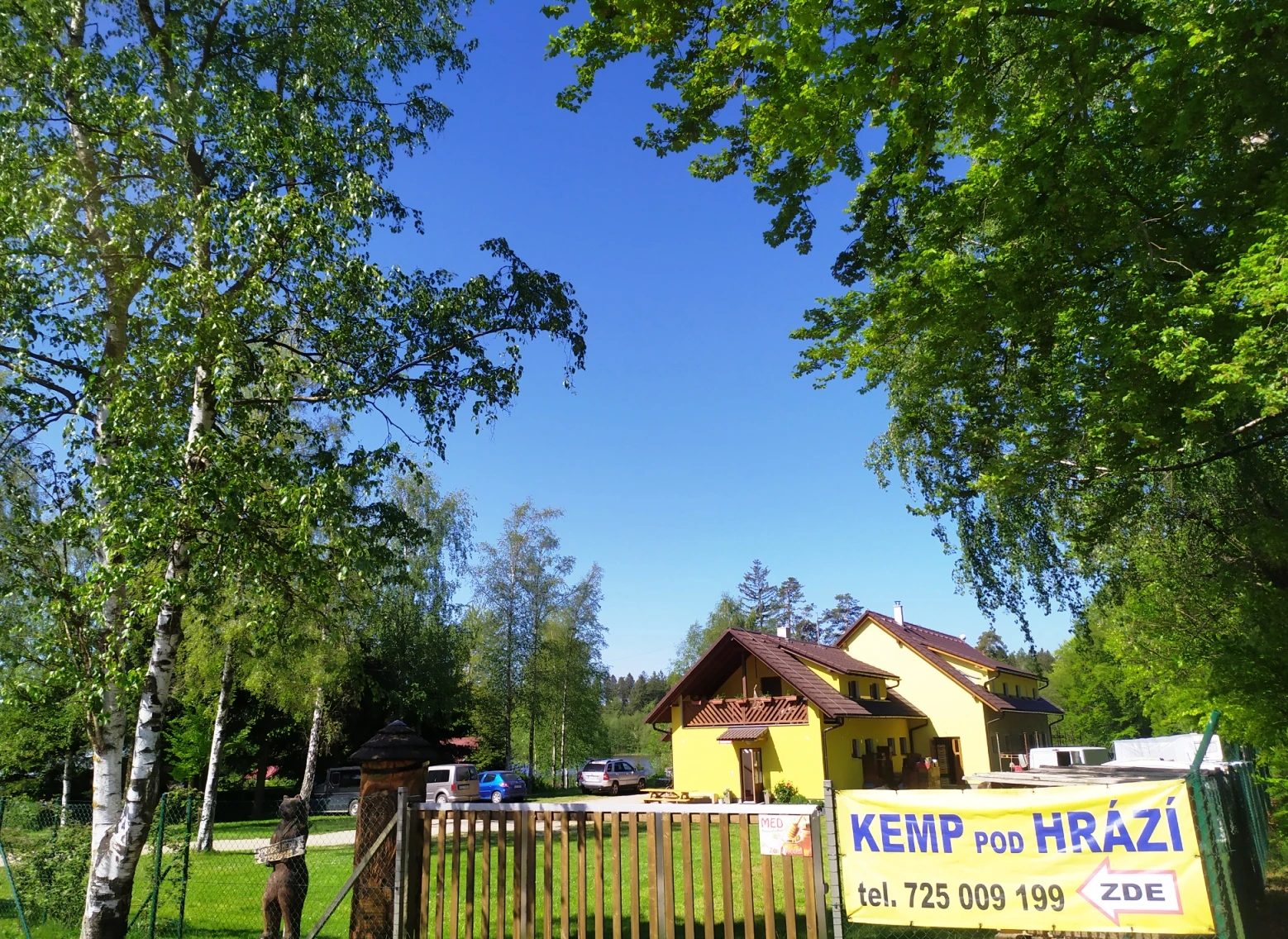 Kemp Pod Hrází - Velké Dářko