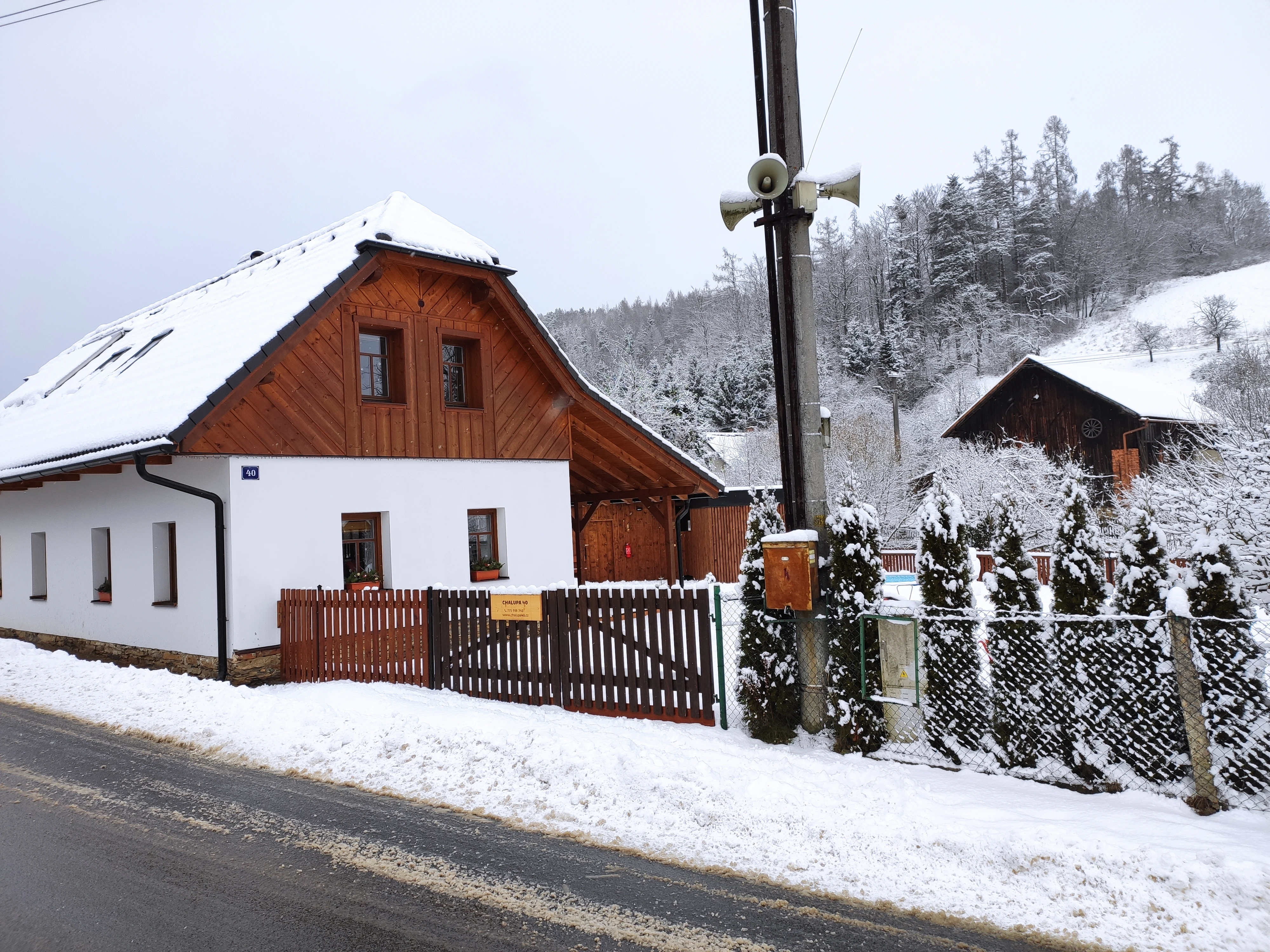 Chalupa 40  v podhůří Jeseníků