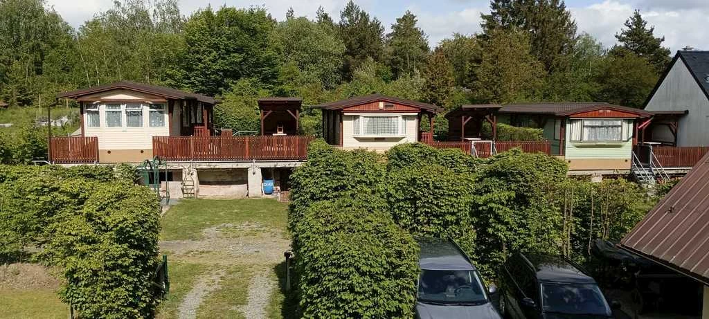 Malá vesnička u Dalešické přehrady - Kramolín