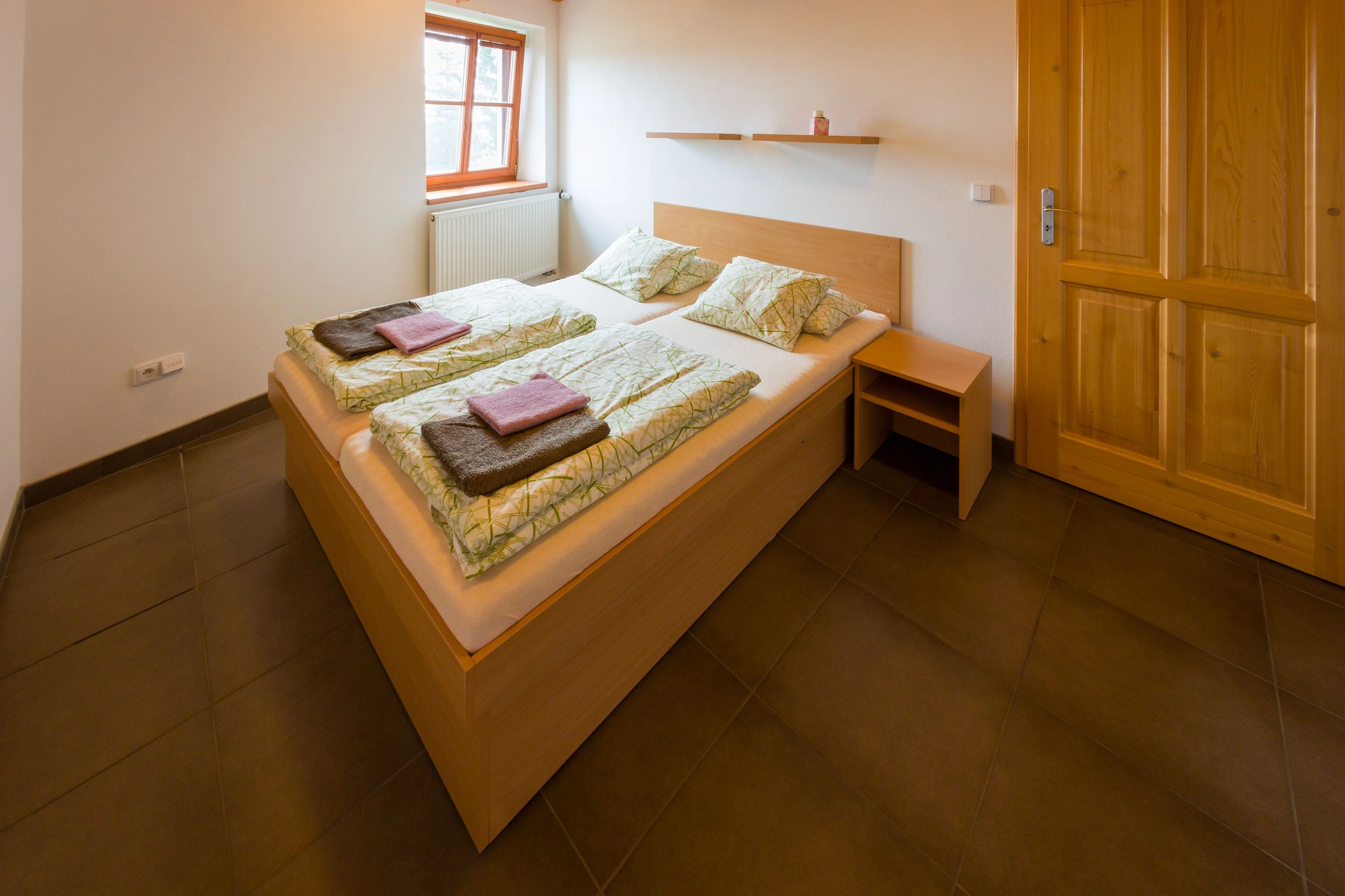 1× Apartmán pro 4 osoby (Apartmán s 1 ložnicí)