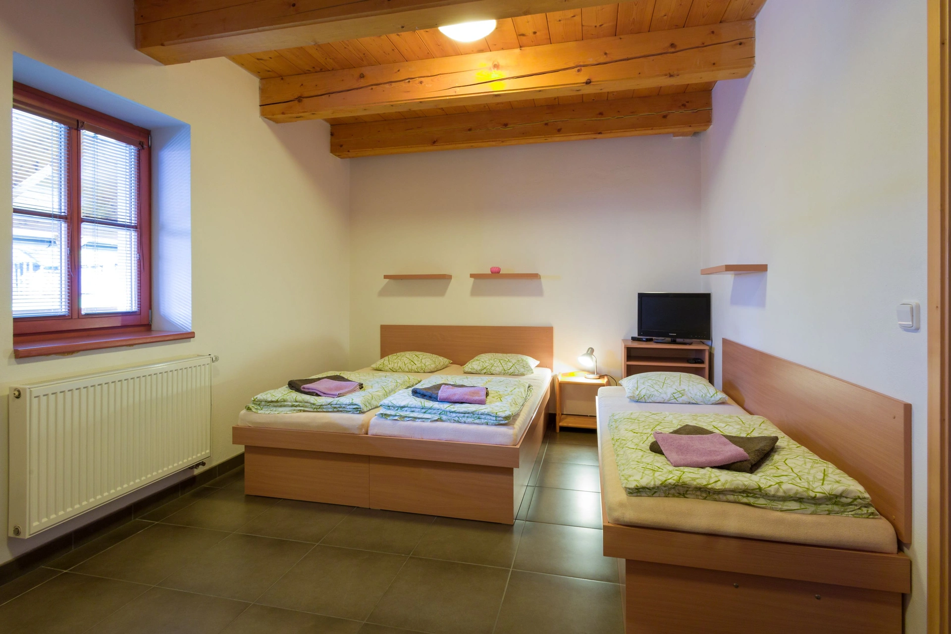 1× Apartmán s 2 ložnicemi až pro 7 osob