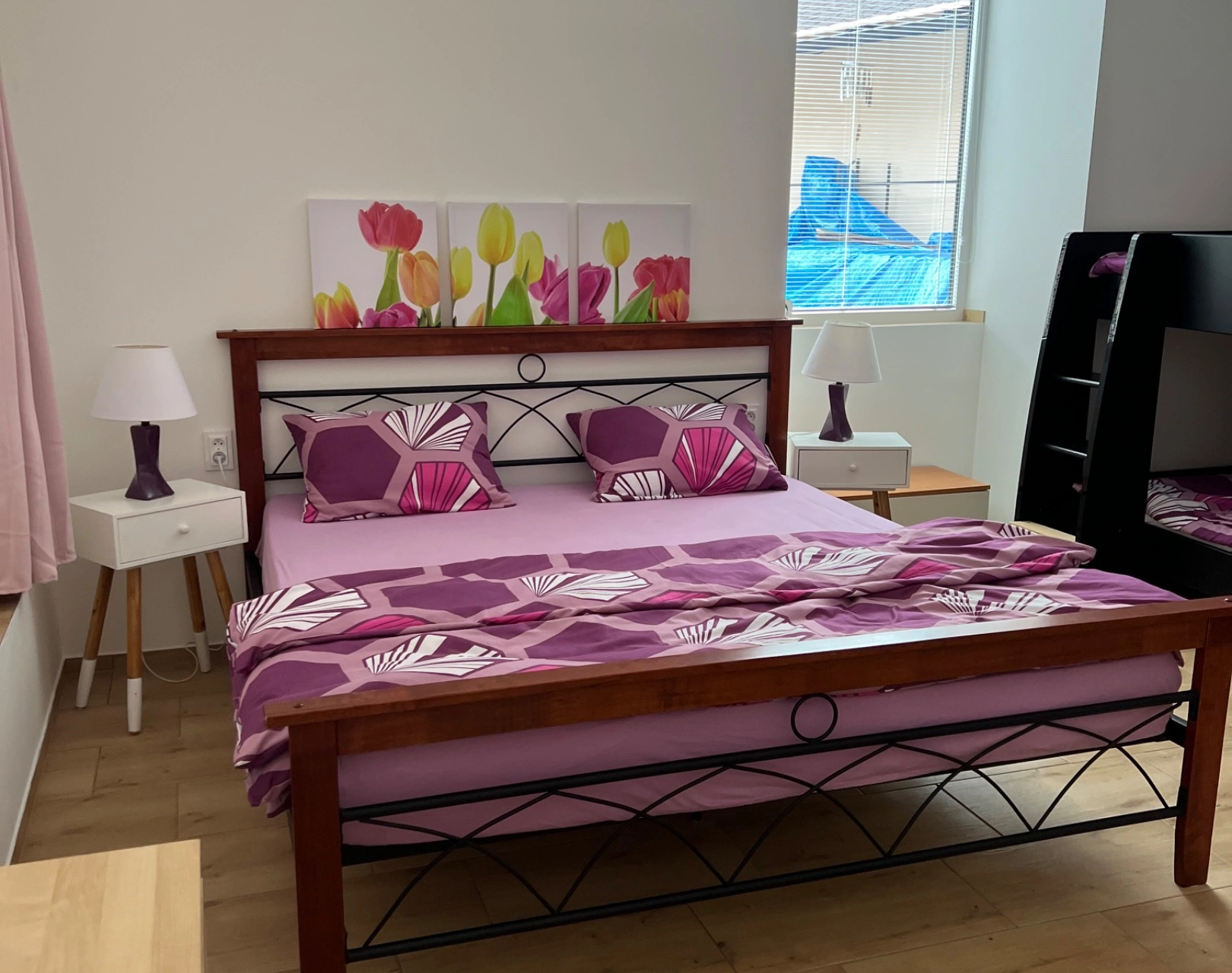 POKOJ 1 – čtyřlůžkové studio