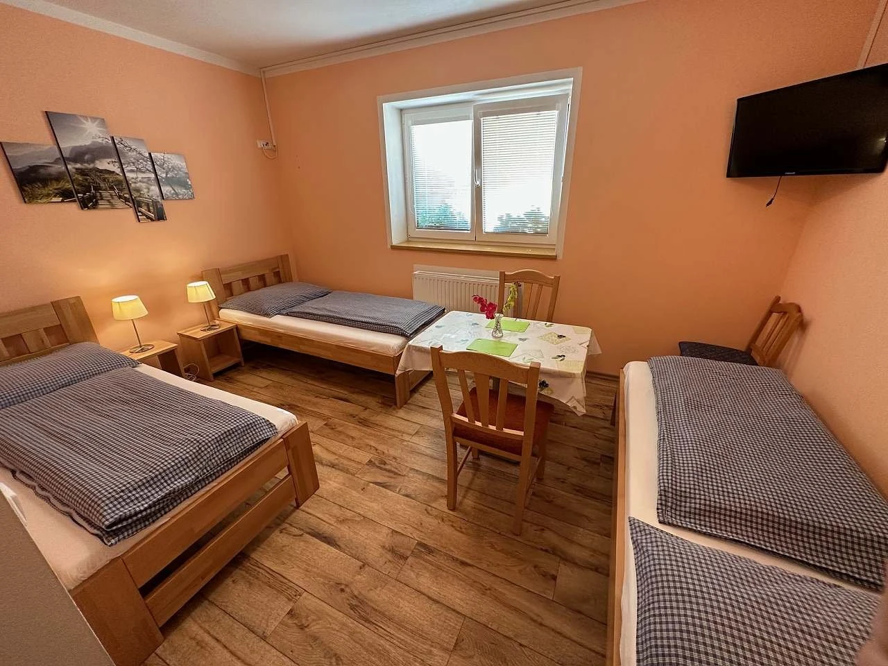 Třílůžkový pokoj (přízemí)