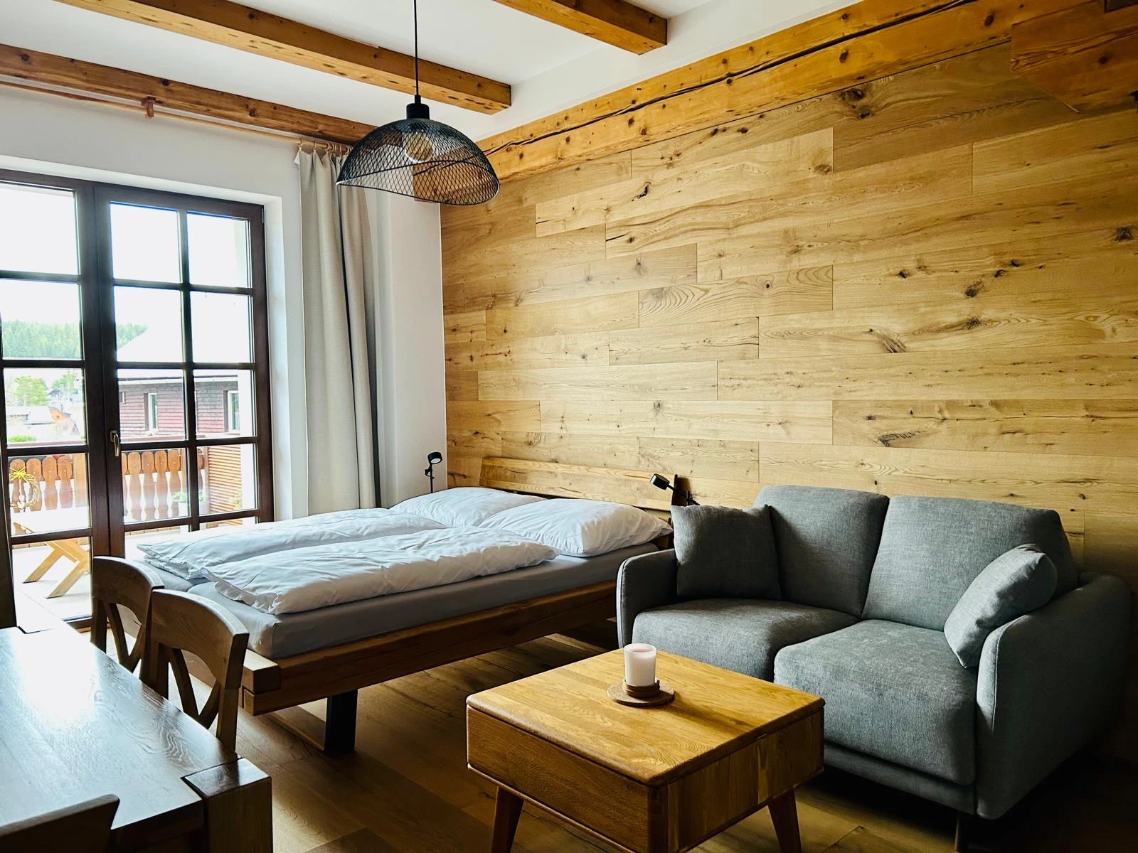 Wellness apartmán Strunzova pila 1kk s terasou – Kvilda