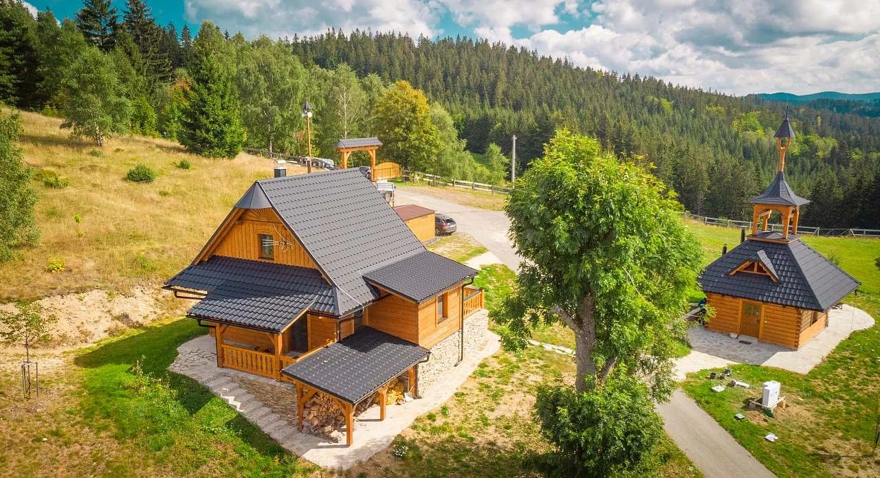 Malebný chalet Benešky - Velké Karlovice