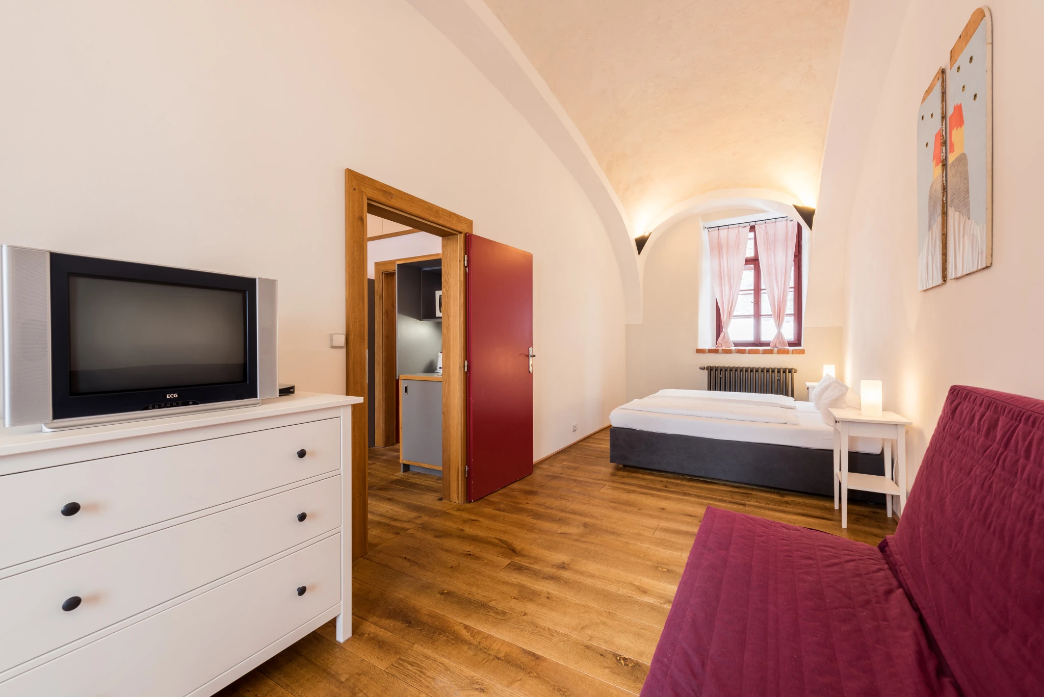 11. Prostorný rodinný apartmán (2+3 lůžka, 53 m²)