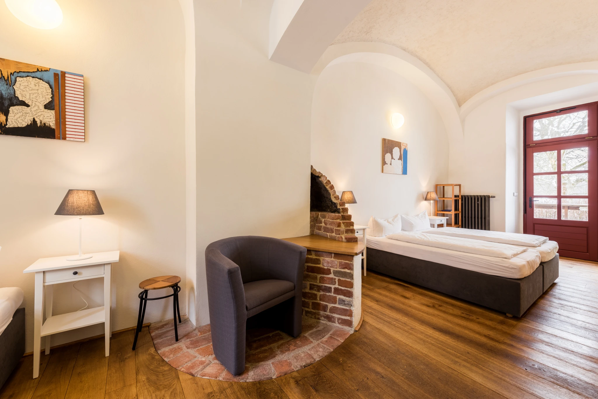 13. Bezbariérové studio pro 3 osoby s terasou (34 m²)