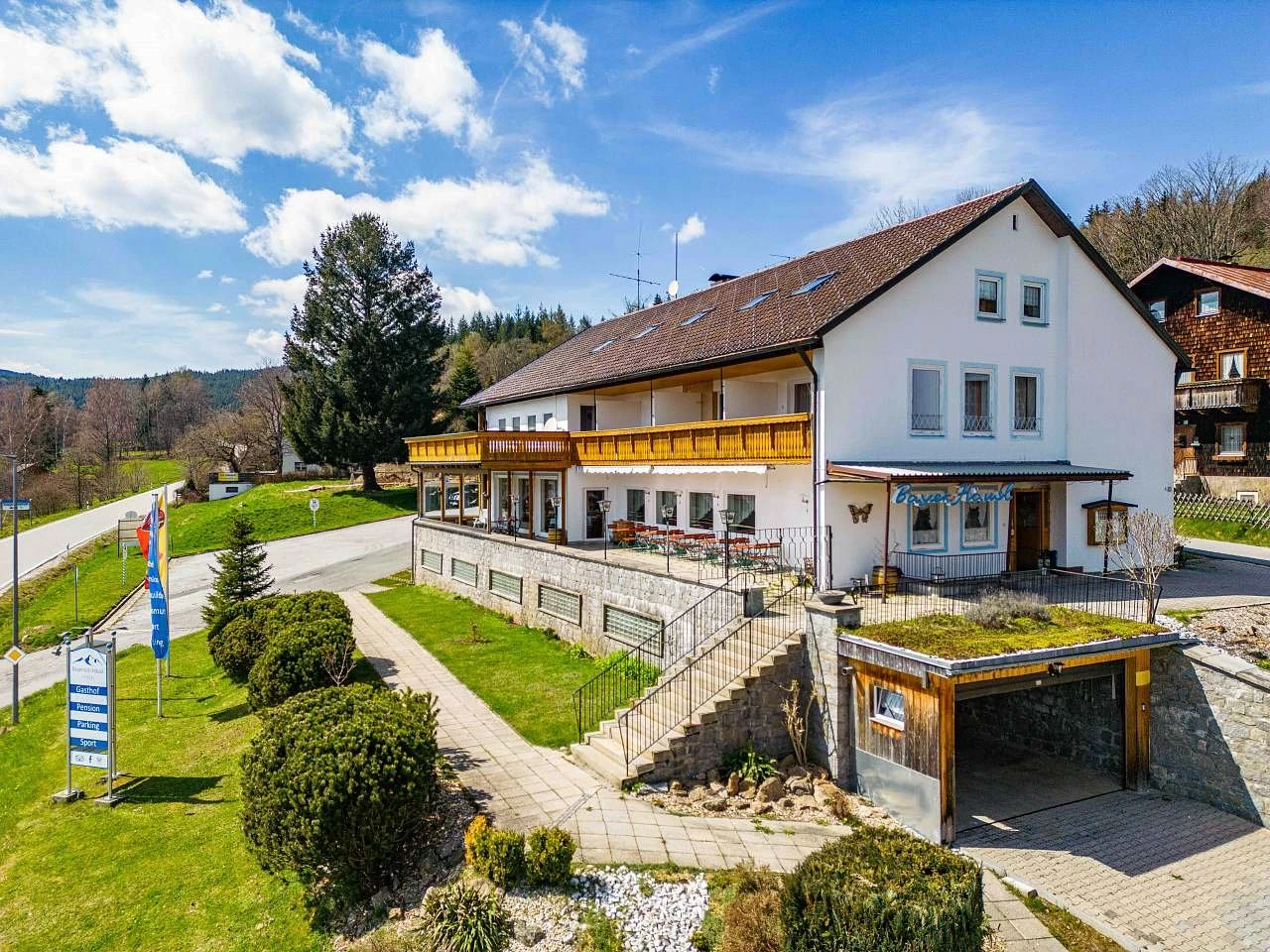 Bavorský dům  Bayerisch Eisenstein, Železná Ruda - Šumava