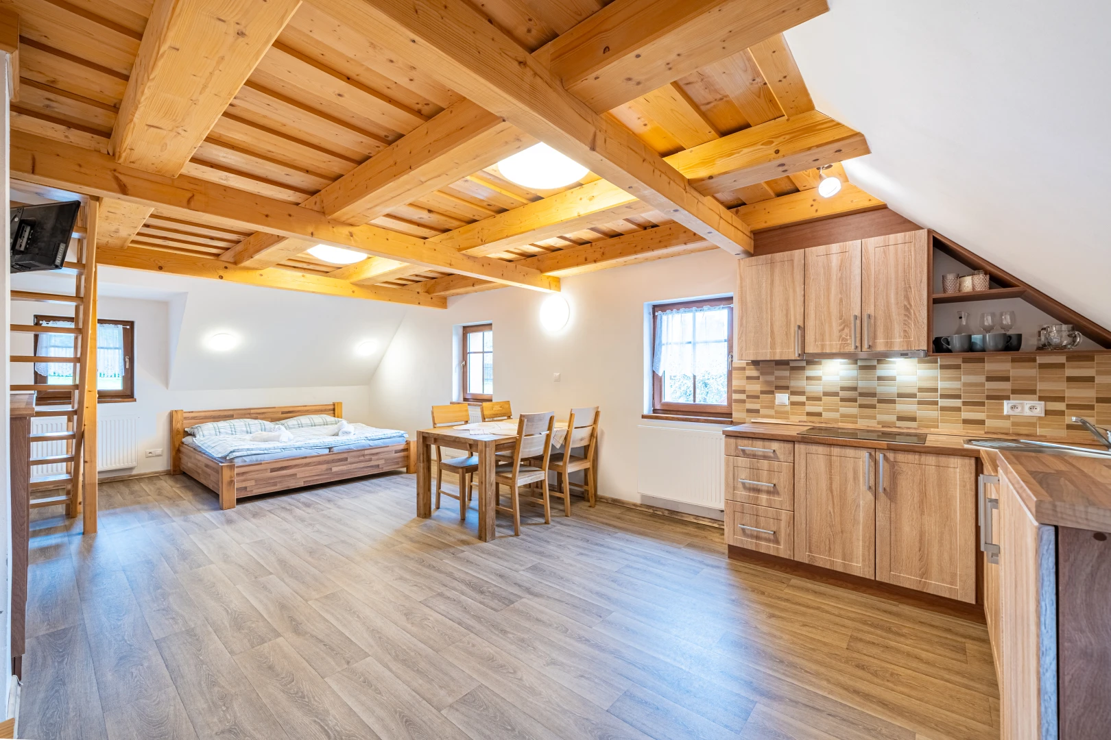 Čtyřlůžkový apartmán