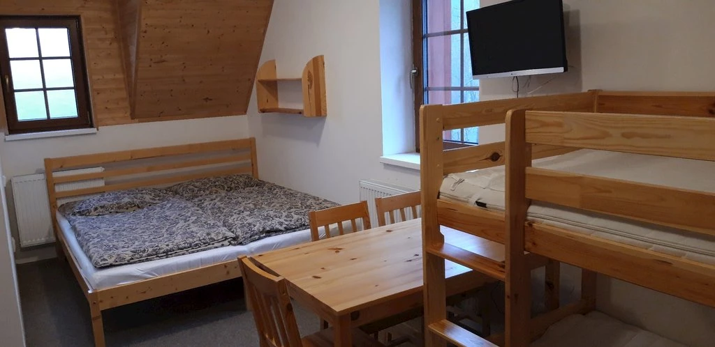 Čtyřlůžkový pokoj