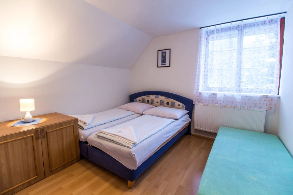 Třílůžkový apartmán s 1 ložnicí (1 apartmán)