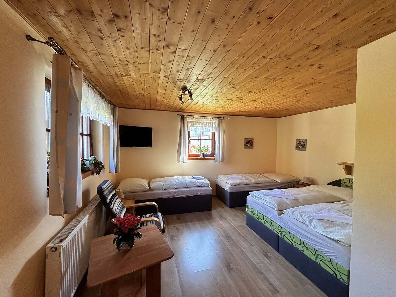 Apartmán 1 (4 lůžka + 1 přistýlka)