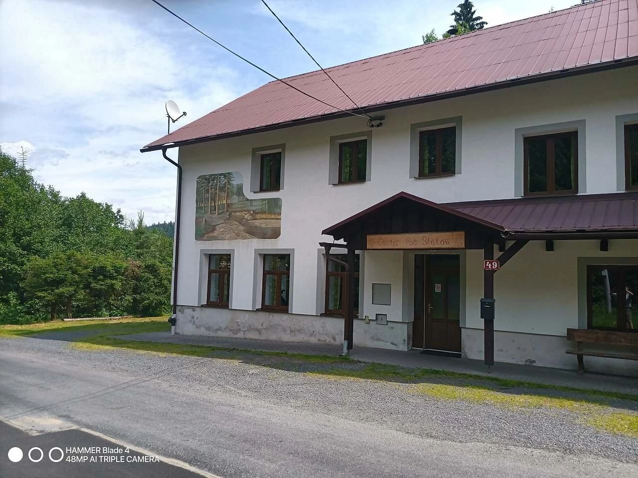 Chata pod skálou - Hamry