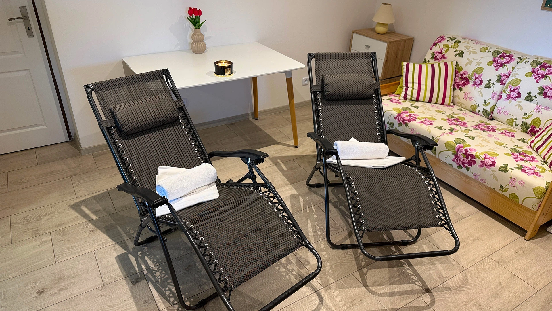 3lůžkový apartmán se saunou