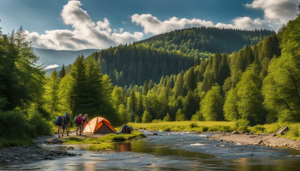 dovolená v přírodě