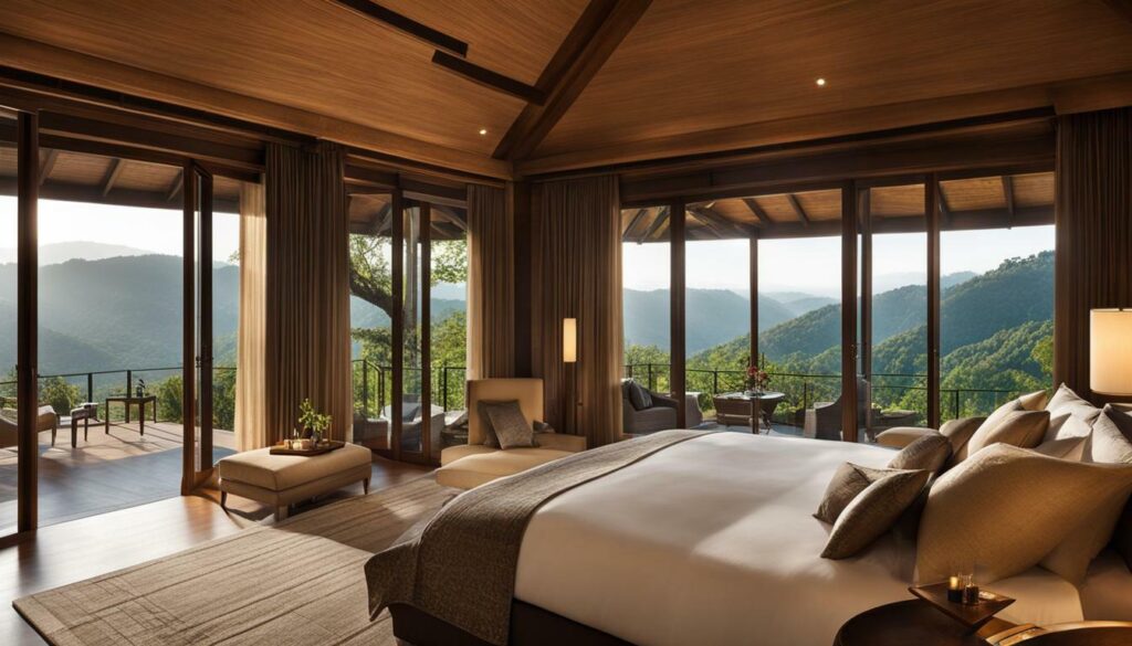 luxusní ubytování poblíž přírodních krás