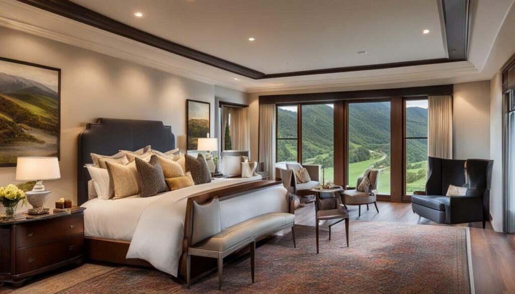 luxusní ubytování se snídaní