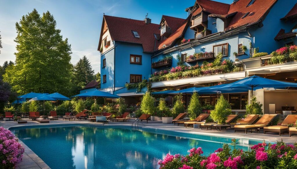 rodinný hotel s bazénem