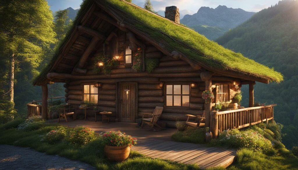 romantická chatka s výhledem romantická chatka s výhledem