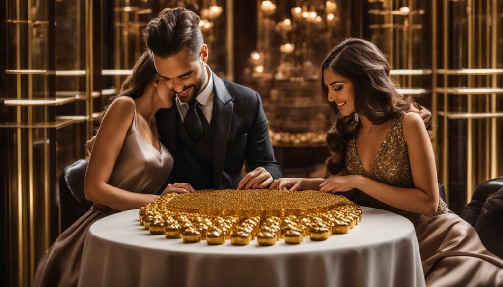 romantické pralinky