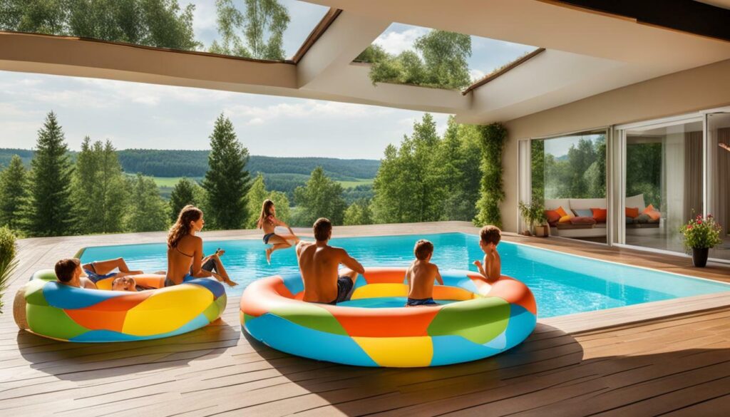 ubytování s bazénem